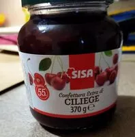 Mängden socker i Confettura extra di ciliegie