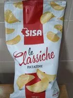 Mängden socker i Le Classiche patatine