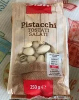Mängden socker i Pistacchi tostati salati