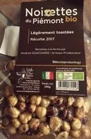 Mängden socker i Noisettes du Piémont bio