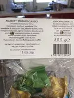 Mängden socker i Amaretti Tendres Aux Amandes De Sicile