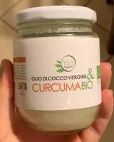 Mängden socker i Olio di cocco vergine curcuma bio
