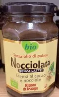 Mängden socker i Nocciolata senza latte