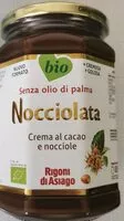Mängden socker i Nocciolata crema al cacao e nocciolr