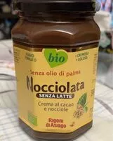 Mängden socker i Nocciolata - Senza latte