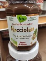Mängden socker i Nocciolata