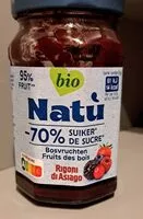 Mängden socker i Natù bio