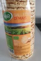 Mängden socker i Gallette di mais