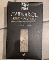 Mängden socker i carnaroli riso semilavorato