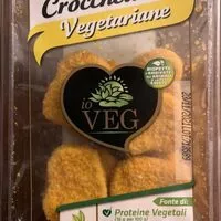 Mängden socker i Crocchette Vegetariane