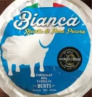 Mängden socker i Bianca ricotta di pura pecora