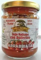 Mängden socker i Sugo Molisano con Datterino, Arrabbiata