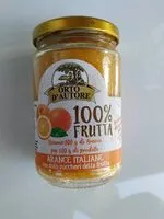 Mängden socker i Marmellata di arance