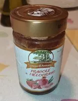 Mängden socker i Marmellata fragole e melograno