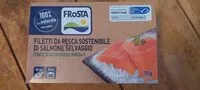 Mängden socker i Filetti da pesca sostenibile di salmone selvaggio