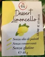 Mängden socker i Dessert limoncello