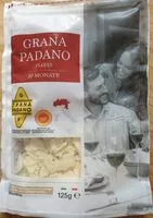 Mängden socker i Grana Padano Flakes 10 Monate