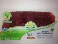 Mängden socker i Bresaola Bio Valtellina IGP