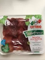 Mängden socker i Bresaola della Valtellina