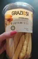 Mängden socker i Grissini friabilissimi