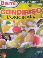 Mängden socker i Condiriso l'originale