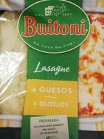 Mängden socker i Buitoni lasaña 4 quesos