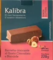 Mängden socker i Barretta croccante al Gusto di Cioccolato
