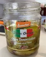 Mängden socker i Oliven ohne Stein