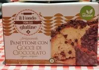 Mängden socker i Panettone con gocce di cioccolato vegan version