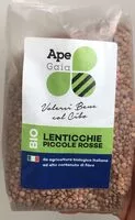 Mängden socker i Lenticchie piccole rosse