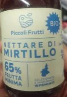 Mängden socker i Nettare di mirtillo