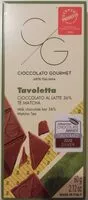Mängden socker i Tavoletta Cioccolato al latte tè matcha