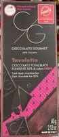 Mängden socker i Tavoletta cioccolato fondente 83%