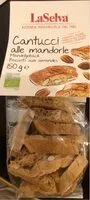 Mängden socker i Cantucci alle mandorle