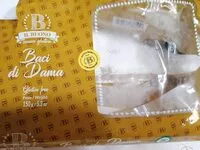 Mängden socker i Baci di Dama