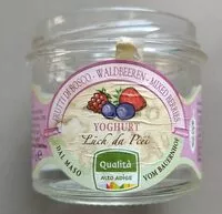 Mängden socker i Yogurt ai frutti di bosco dal maso
