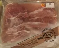 Mängden socker i Prosciutto di san daniele