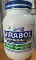 Mängden socker i Mirabol Protein natural 97%
