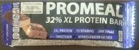 Mängden socker i Promeal 32% XL Protein Bar
