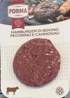Mängden socker i Hamburger di bovino pecorino e cannonau