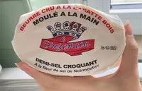 Mängden socker i Beurre cru demi-sel