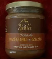 Mängden socker i Crema di marroni e cacao