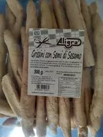 Mängden socker i Grissini con semi di sesamo