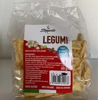 Mängden socker i Snack di mais con legumi