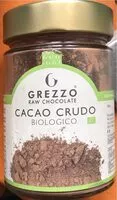 Mängden socker i Cacao crudo biologico