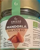 Mängden socker i Gelato bio mandorla