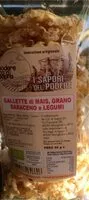 Mängden socker i Gallette di mais grano saraceno e legumi