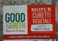 Mängden socker i Cubetti vegetali