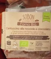Mängden socker i Cantucci con cioccolato e nocciole bio