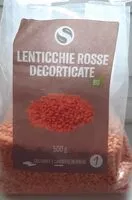Mängden socker i Lenticchie rosse decorticate